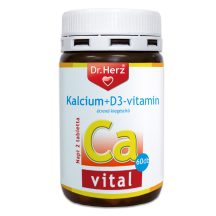 Dr. Herz Kalcium + D3-vitamin tabletta 60db