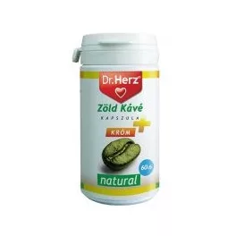 Dr.herz zöld kávé forte+c-vitamin+glükomannán kapszula 60 db - bio és vegán étrendkiegészítők