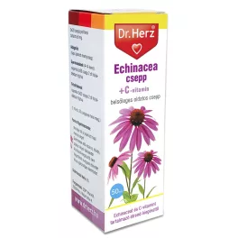 Dr. herz echinacea csepp + c-vit. 50ml - bio és vegán étrendkiegészítők