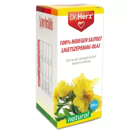 Dr.herz ligetszépemag olaj 100% hidegen sajtolt 50 ml - bio és vegán étrendkiegészítők