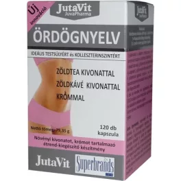 Jutavit ördögnyelv 120 db - bio és vegán étrendkiegészítők