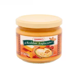 Grannys cheddar sajtszósz 300 g - bio és új hullámos étkezés