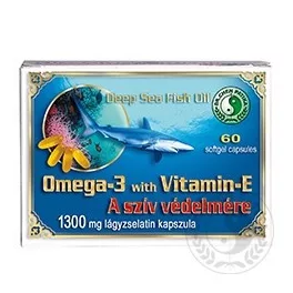 Dr.chen omega-3 + e-vitamin kapszula 1300mg 60 db - bio és vegán étrendkiegészítők