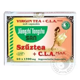 Dr.chen szűztea cla max lágyzselatin kapszula 40 db - bio és vegán étrendkiegészítők