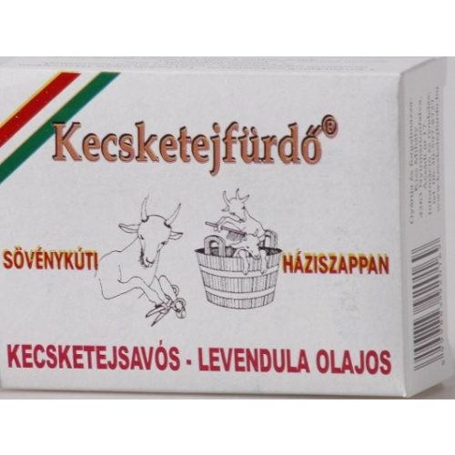 Sövénykúti kecsketejszappan kecsketejsavós-levendulás 100 g