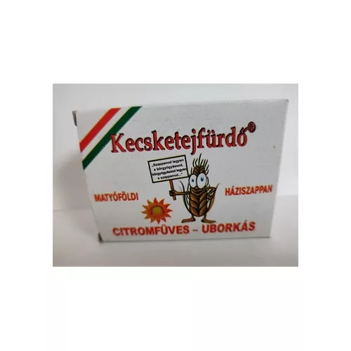 Matyóföldi háziszappan citromfüves-uborkás 100 g