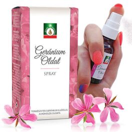 Medinatural geránium oldat spray 20 ml - bio és natúr kozmetikumok