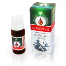 Medinatural eukaliptusz 100% illóolaj 10 ml - aromaterápiához és wellnesshez