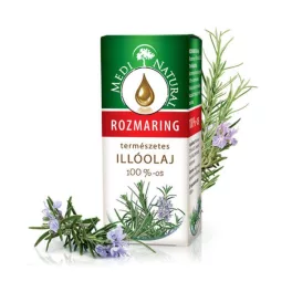 Medinatural rozmaring 100% illóolaj 10 ml - aromaterápiához és wellnesshez