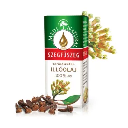 Medinatural szegfűszeg 100% illóolaj 10 ml - aromaterápiához és wellnesshez