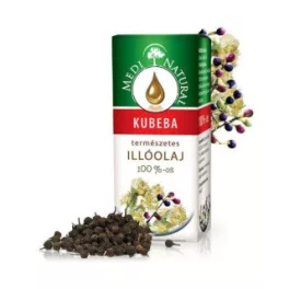 Medinatural kubeba 100% illóolaj 10 ml - aromaterápiához és wellnesshez