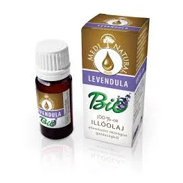 Medinatural bio levendula illóolaj 100% 5 ml - aromaterápiához és wellnesshez
