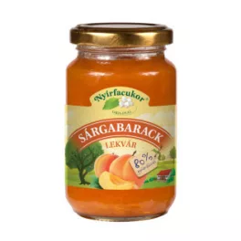 Nyírfacukor prémium sárgabarack lekvár 230 g - bio és új hullámos étkezés