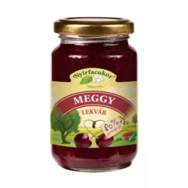 Nyírfacukor meggylekvár 230g - bio és új hullámos étkezés