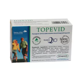 Topevid pycnogenol, q10 és szelén tartalmú tabletta 30 db - bio és vegán étrendkiegészítők