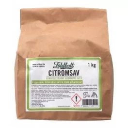 Zöldbolt citromsav környezetbarát vízkőoldó 1000 g - bio és natúr tisztítószerek