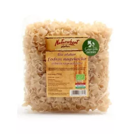 Naturgold bio alakor ősbúza tészta fodros nagykocka fehér 250 g - bio és új hullámos étkezés