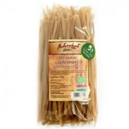 Naturgold bio alakor ősbúza tészta szélesmetélt teljes őrlésű 250 g - bio és új hullámos étkezés