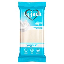 Flap Jack zabszelet joghurt ízű, fehér bevonóba mártva 100 g - bio és új hullámos étkezés