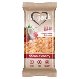Flap Jack zabszelet kókuszos, cseresznye darabokkal 100 g - bio és új hullámos étkezés