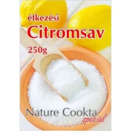 Nature Cookta citromsav 250 g - bio és új hullámos étkezés
