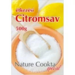 Nature Cookta citromsav 500 g - bio és új hullámos étkezés
