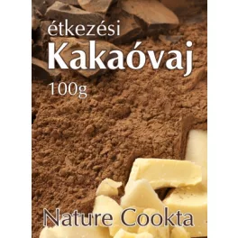 Nature cookta kakaóvaj 100 g - bio és új hullámos étkezés