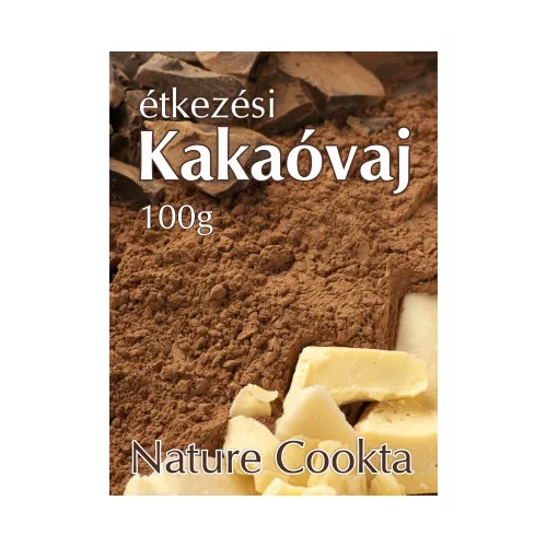 Nature cookta kakaóvaj 100 g - bio és új hullámos étkezés