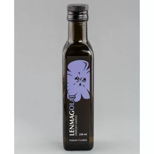 Nature cookta lenmagolaj 250 ml - bio és új hullámos étkezés