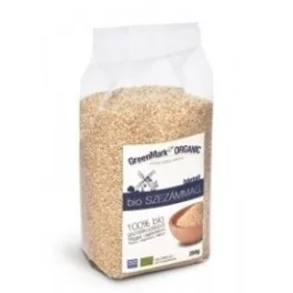 Greenmark bio szezámmag hántolt 250 g - bio és új hullámos étkezés