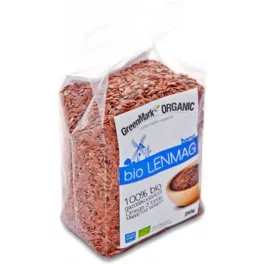 Greenmark bio lenmag barna 500 g - bio és új hullámos étkezés
