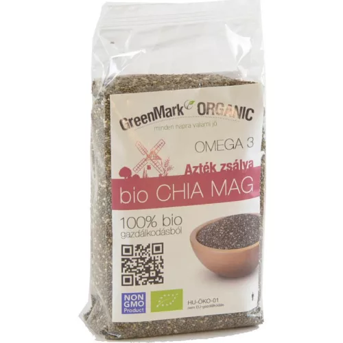 Greenmark bio chia mag 200 g - bio és új hullámos étkezés
