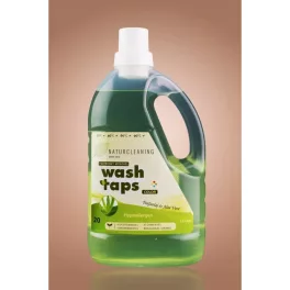 Wash Taps teafa aloe hipoallergén mosógél 4500 ml - bio és natúr tisztítószerek