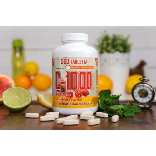 Netamin c-1000 vitamin csipkebogyó+bioflavonoidok 300 db