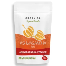 Organiqa bio ashwaganda por 125 g - bio és vegán étrendkiegészítők