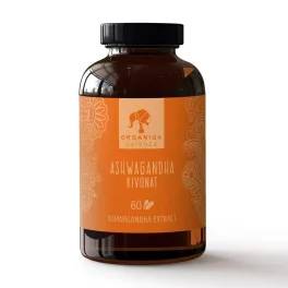 Organiqa balance ashwagandha kivonat kapszula 500mg 60 db - bio és vegán étrendkiegészítők