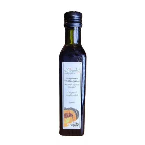 Grapoila tökmagolaj 250 ml - bio és új hullámos étkezés