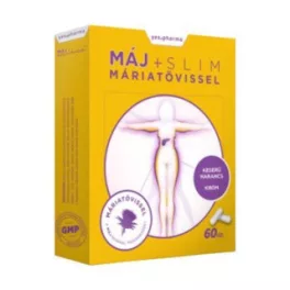 Klimin máj+slim máriatövissel kapszula 60 db - bio és vegán étrendkiegészítők