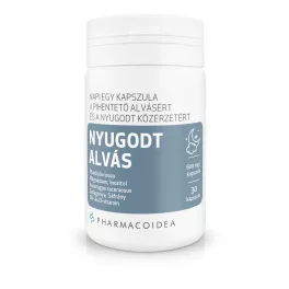Pharmacoidea nyugodt alvás kapszula 30 db - bio és vegán étrendkiegészítők