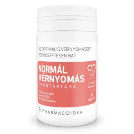 Pharmacoidea normál vérnyomás fenntartására kapszula 30 db - bio és vegán étrendkiegészítők