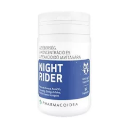 Pharmacoidea night rider kapszula 30 db - bio és vegán étrendkiegészítők