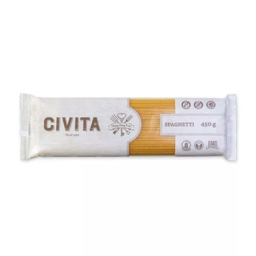 Civita kukoricatészta spagetti 450 g