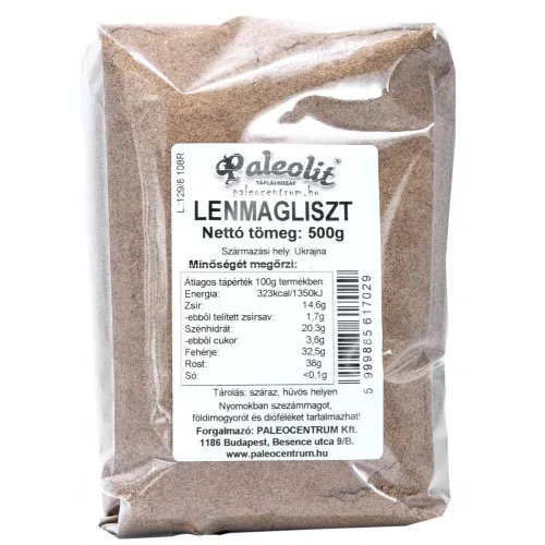 Paleolit lenmag préselvény liszt 500g