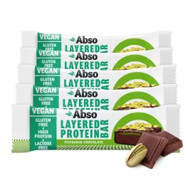   Absorice layered protein bar pisztáciás étcsokoládés réteges fehérjeszelet 50 g