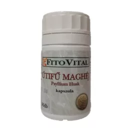 Fitovital útifűmaghéj psyllium husk kapszula 90 db - bio és vegán étrendkiegészítők