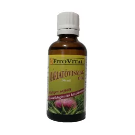 Fitovital máriatövismagolaj hidegen sajtolt 100 ml - bio és új hullámos étkezés