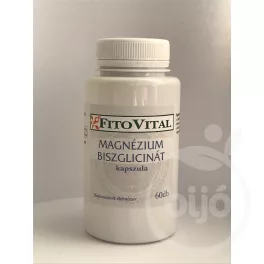 Fitovital magnézium biszglicinát kapszula 60 db - bio és vegán étrendkiegészítők