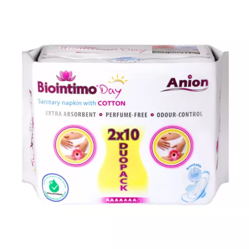 Biointimo duo-pack day anion 2x10db 20 db - bio és natúr kozmetikumok