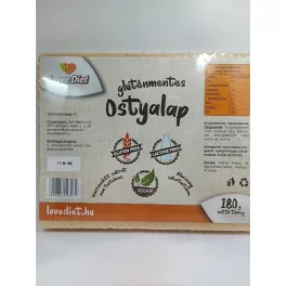Lovediet gluténmentes ostyalap 180 g - bio és új hullámos étkezés