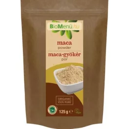 BioMenü bio maca-gyökér por 125 g - bio és új hullámos étkezés